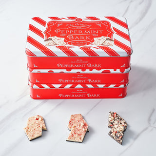 Handmade 3 Set Layered Original Dark Chocolate Salted Caramel Dark White Chocolate Peppermint Bark 3 - Boutique Bella Bella