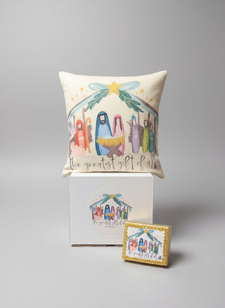 Handmade Greatest Gift Nativity Box Set - Boutique Bella BellaChristmas Gift Box