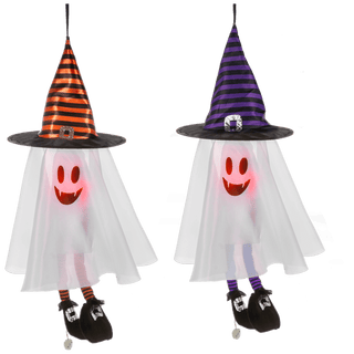 Hanging Moving Ghost - Boutique Bella Bellahalloween decor