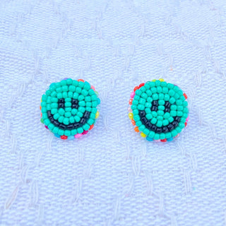 Happy face Stud Earrings - Boutique Bella BellaEARRINGS