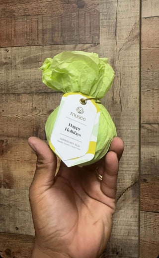 Happy Holidays Bath Bomb - Boutique Bella BellaBath Balm