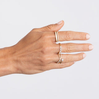 Harley Pave Twist Ring - Boutique Bella BellaRing