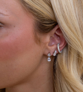 Harmony Mini Pear Studs - Boutique Bella BellaEarring