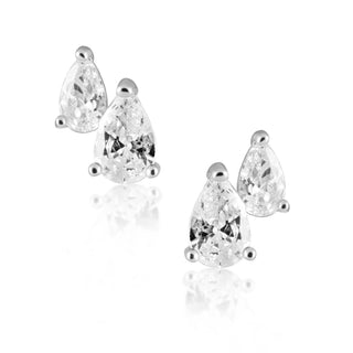 Harmony Mini Pear Studs - Boutique Bella BellaEarring
