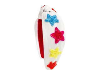 Headband Knot - Multi Stars - Boutique Bella BellaDistress