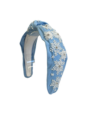 Headband Knot - Snowflake - Boutique Bella BellaHair Accessories