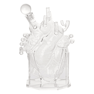 Heart Decanter Whiskey Wine Decanter Set By Organ Aerator Funny Gift For That Someon - Boutique Bella Bella
