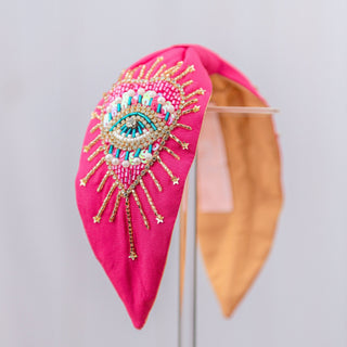 Heart Eyes Adjustable Headband - Boutique Bella BellaHAIR ACCESSORIES