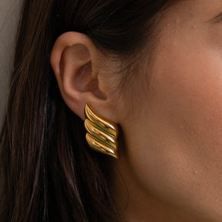 Heather Statement Earring - Boutique Bella Bella