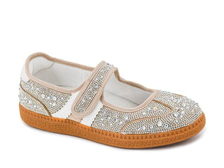 Hey Girl-Calm Down Rhinestone Mary Janes - Boutique Bella BellaShoes