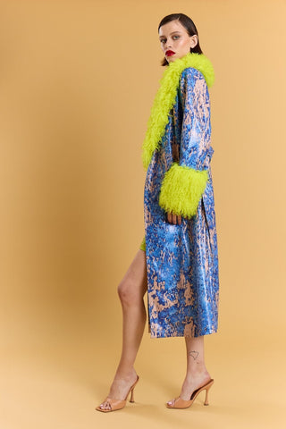 Highlight Of The Night Trench Coat - Boutique Bella Bellatrench coat