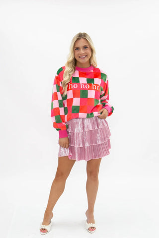 Ho Ho Ho-liday Cheer Sweatshirt - Boutique Bella BellaChristmas Apparel