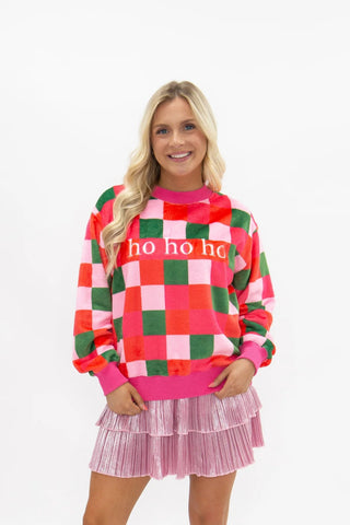 Ho Ho Ho-liday Cheer Sweatshirt - Boutique Bella BellaChristmas Apparel