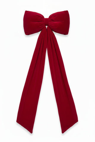 Holiday Giant Velvet Bow Décor - Boutique Bella BellaBOW