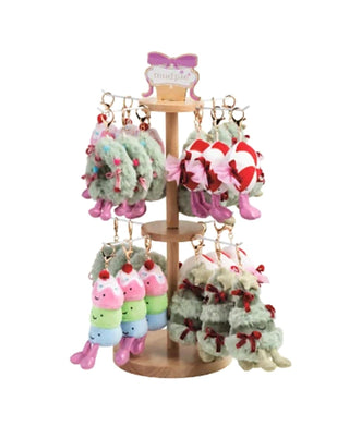 Holiday Plush Bag Charms - Boutique Bella BellaChristmas