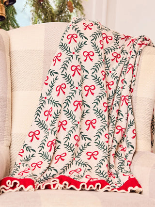 Holiday Trellis Blanket - Boutique Bella Bellablanket