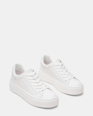 Holli White Leather - Boutique Bella BellaShoes