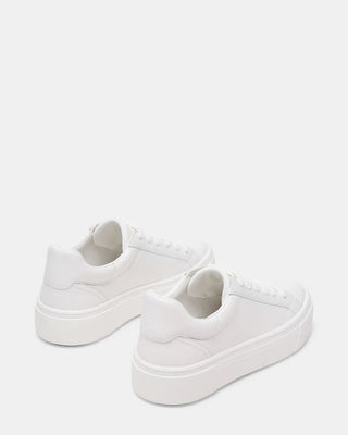 Holli White Leather - Boutique Bella BellaShoes