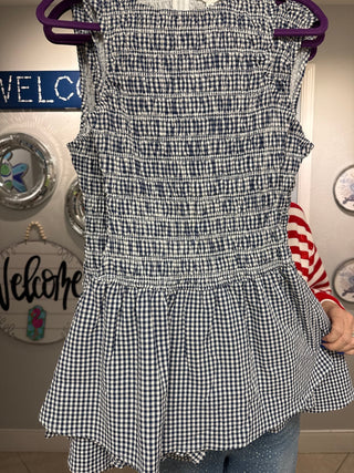 Hometown Honey Romper Navy - Boutique Bella BellaRomper