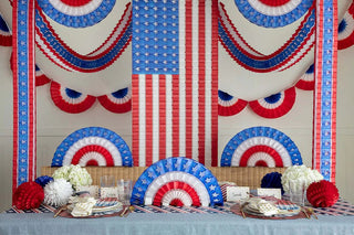 Honeycomb Patriotic Flag - Boutique Bella Belladecor