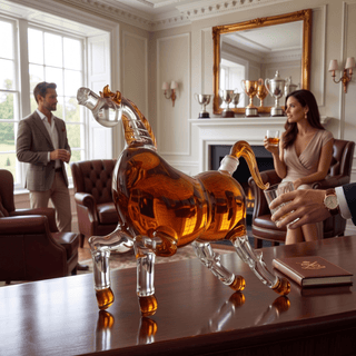 Horse Decanter Premium Barware Gift Elegant Drinkware Collection - Boutique Bella BellaDecanters