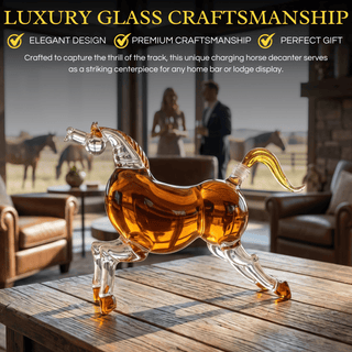 Horse Decanter Premium Barware Gift Elegant Drinkware Collection - Boutique Bella BellaDecanters