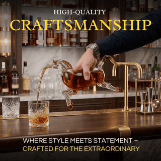 Horse Decanter Premium Barware Gift Elegant Drinkware Collection - Boutique Bella BellaDecanters
