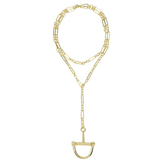 Horsebit Chain Necklace / Belt - Boutique Bella BellaNecklace