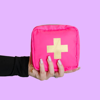 Hot Pink Car First Aid Kit - Boutique Bella Bellafirst aid kit