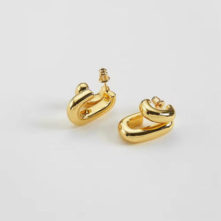 Hugo Double Hoop Earring - Boutique Bella BellaEarring