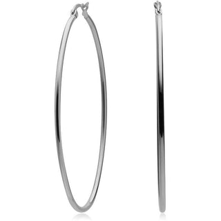 Hula Oval Hoops - Boutique Bella BellaEarrings