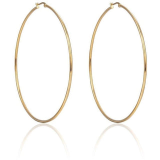 Hula Oval Hoops - Boutique Bella BellaEarrings
