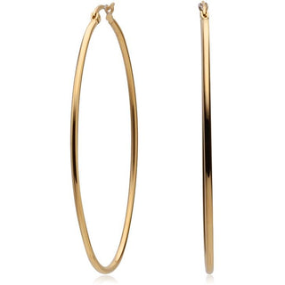 Hula Oval Hoops - Boutique Bella BellaEarrings