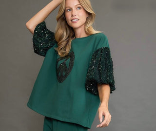 Hunt And Sparkle Peace Top - Boutique Bella BellaTop