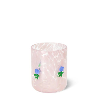 Hydrangeas Charm Glass (17oz) - Boutique Bella Bellaglass cup