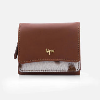 Hyna Roamer Eclat Wallet (Tan & White) - Boutique Bella BellaWallet