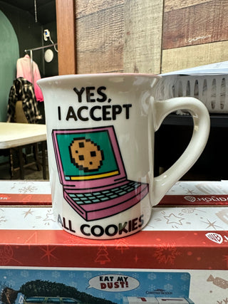 I accept Cookies Mug - Boutique Bella BellaMug