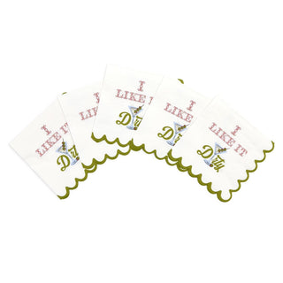 I LIKE IT DIRTY Cocktail Napkins - Boutique Bella Bellacocktail napkins