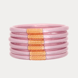 Ice Rose All Weather Bangles® (AWB®) - Set of 6 - Boutique Bella BellaBangles