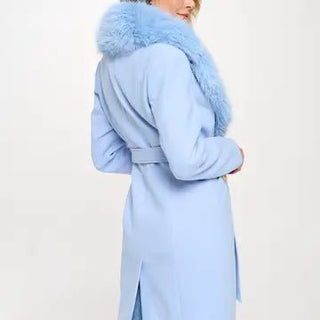 Icy Grace Faux Coat - Boutique Bella BellaCoat