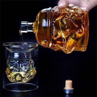 Stormtrooper Bottle Decanter Starwars Storm Trooper Whiskey Carafe For Whiskey Vodka And Wine 680ML