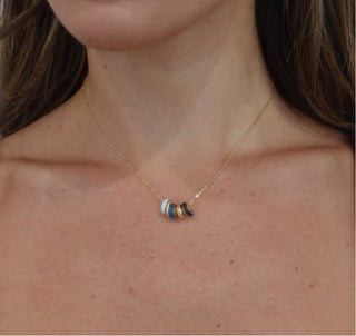 Ilona Blue Necklace - Boutique Bella Bella