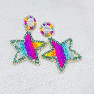 Country Stars-Multi Earrings