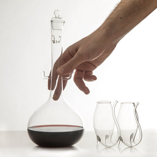 Porto Decanter Set With Port Sippers Premium Barware Gift Elegant Drinkware Collection