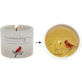 In Loving Memory 8 oz - 100% Soy Wax Reveal Candle Scent: Tranquility - Boutique Bella Bellacandle