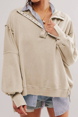 In the Beige Pullover - Boutique Bella BellaPullover
