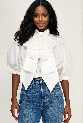 In the Clouds Blouse - Boutique Bella BellaBlouse
