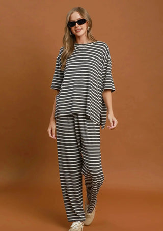 In the Stripe of Things Knit Pants - Boutique Bella BellaPants