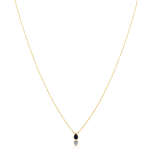Ines Raindrop Necklace Sapphire - Boutique Bella BellaNecklace