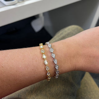 Ines Raindrop Tennis Bracelet - Boutique Bella BellaBracelets